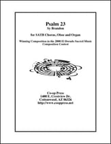 Psalm 23 SATB choral sheet music cover